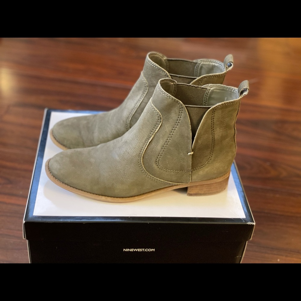 Nine West Suede Ankle Boots